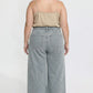 Luxe Wide Leg Tie Front Jeans
