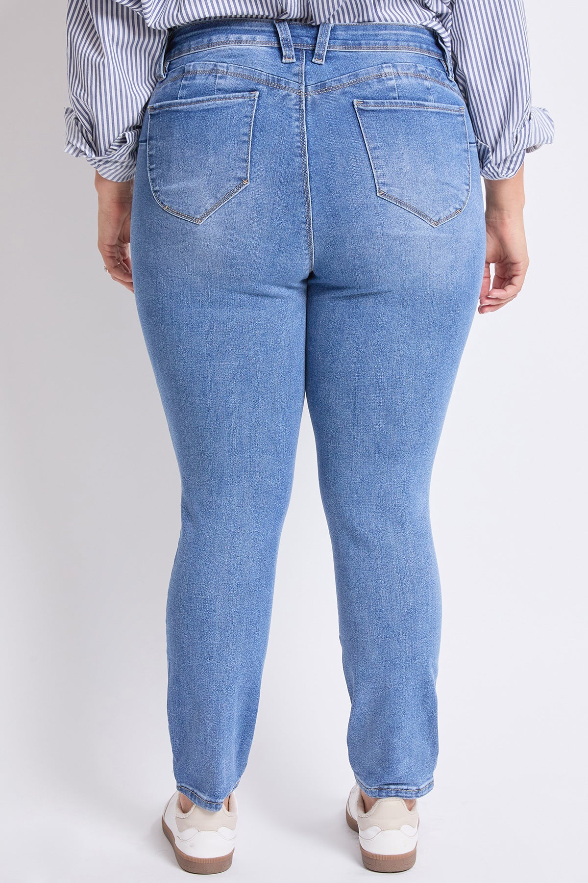 High Rise Curve Confidence WannaBettaButt Skinny Jeans