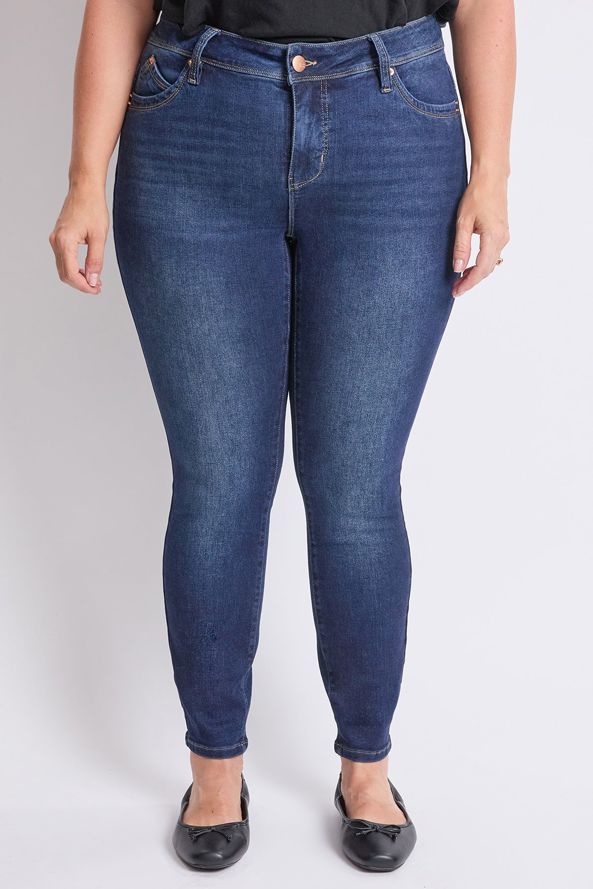 High Rise Curve Confidence WannaBettaButt Skinny Jeans