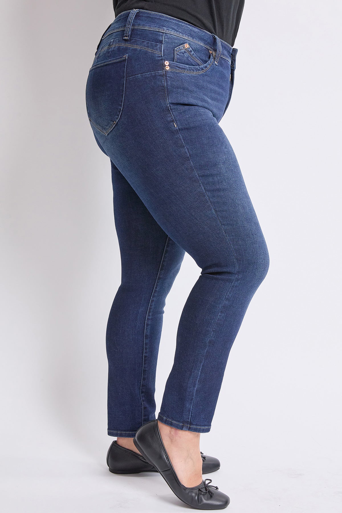 High Rise Curve Confidence WannaBettaButt Skinny Jeans