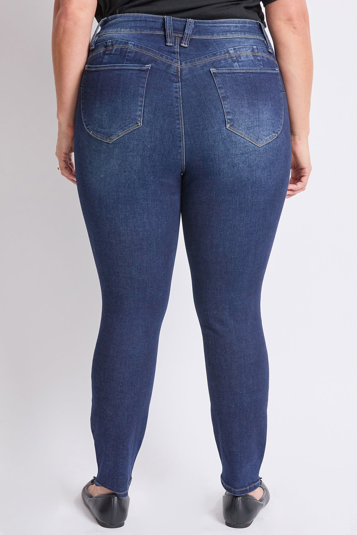 High Rise Curve Confidence WannaBettaButt Skinny Jeans
