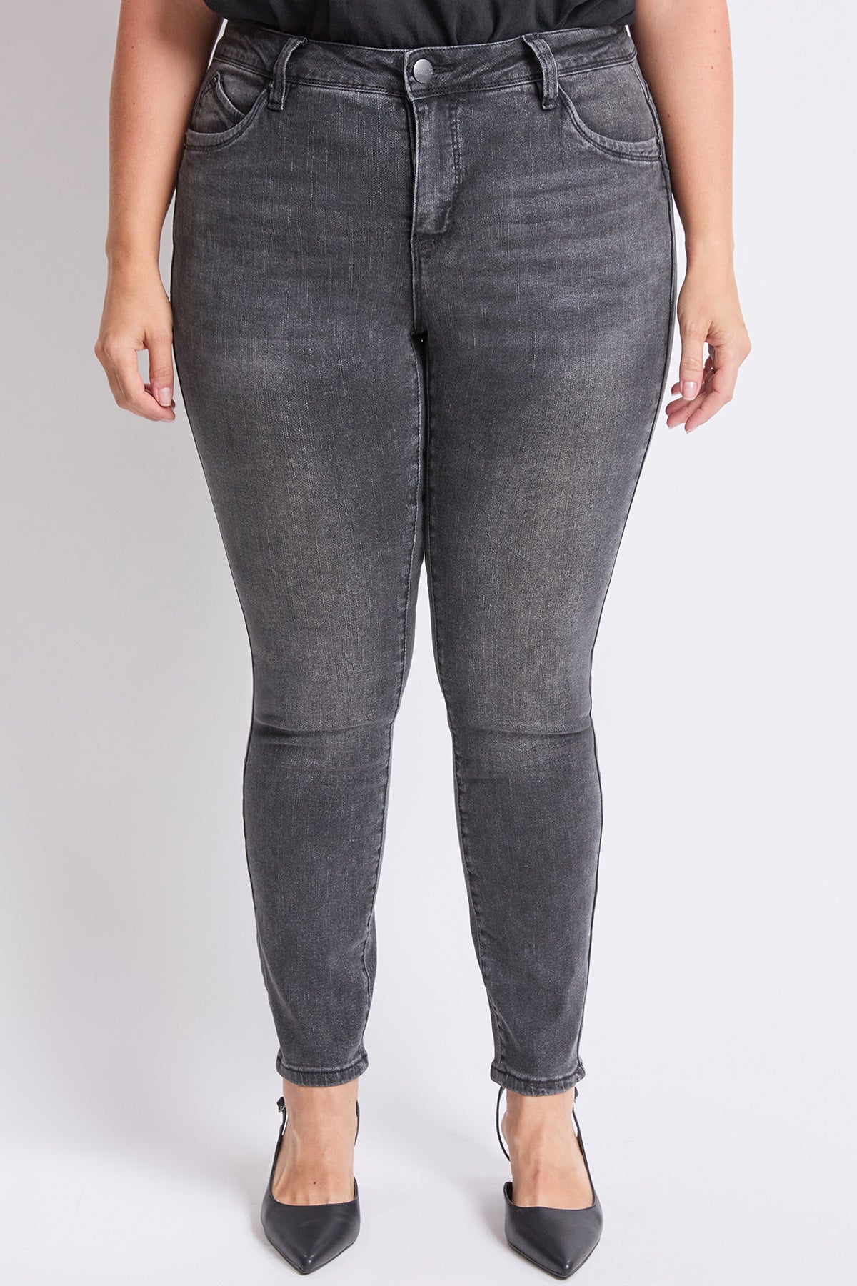 High Rise Curve Confidence WannaBettaButt Skinny Jeans