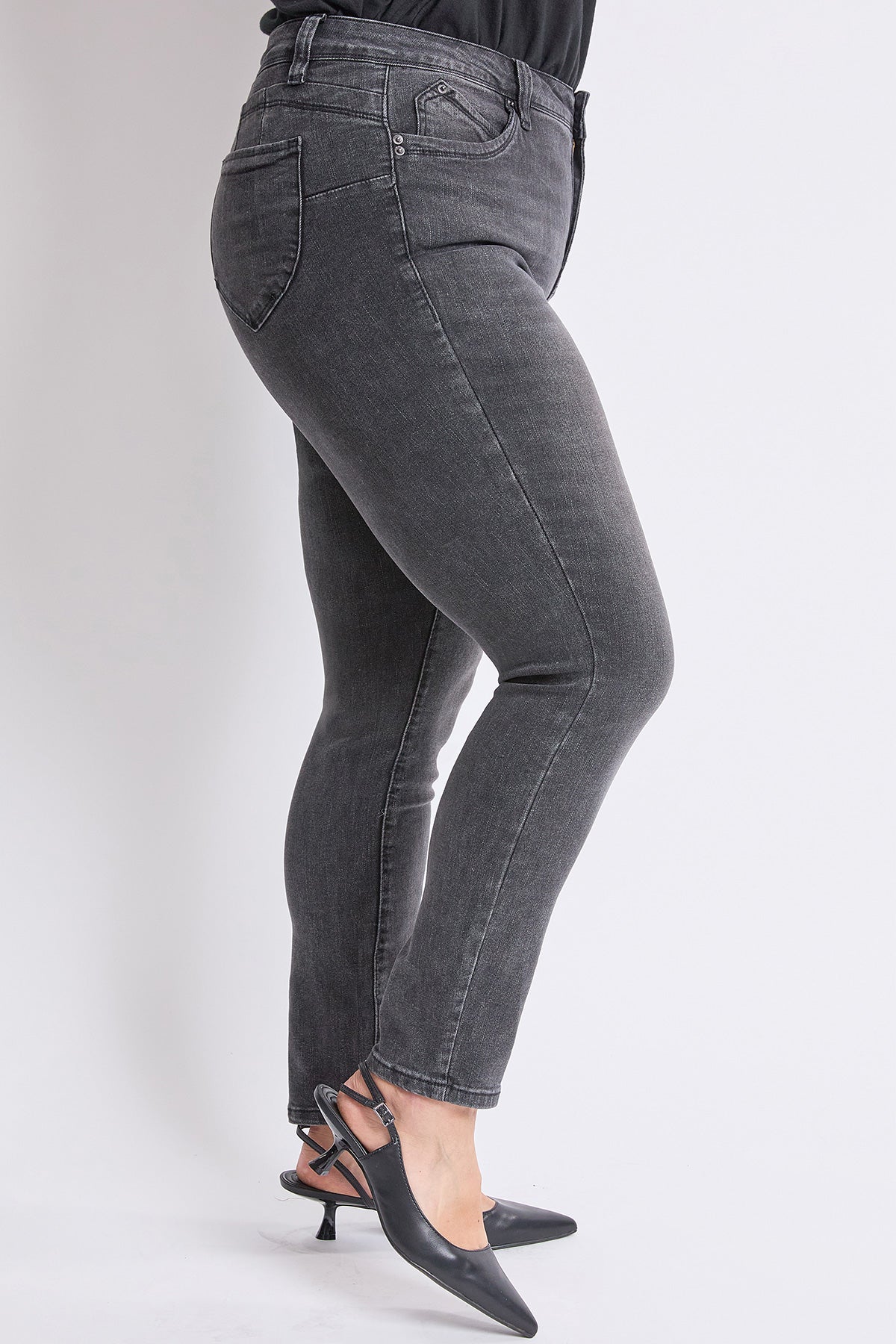 High Rise Curve Confidence WannaBettaButt Skinny Jeans