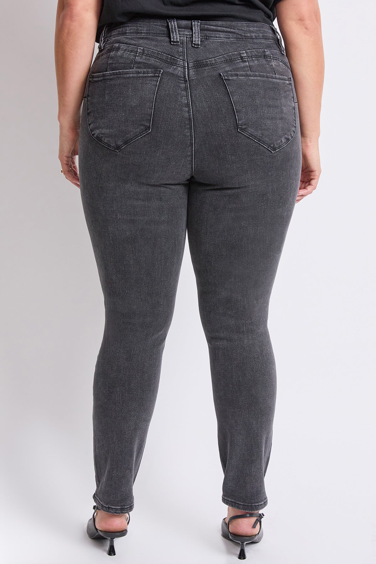 High Rise Curve Confidence WannaBettaButt Skinny Jeans