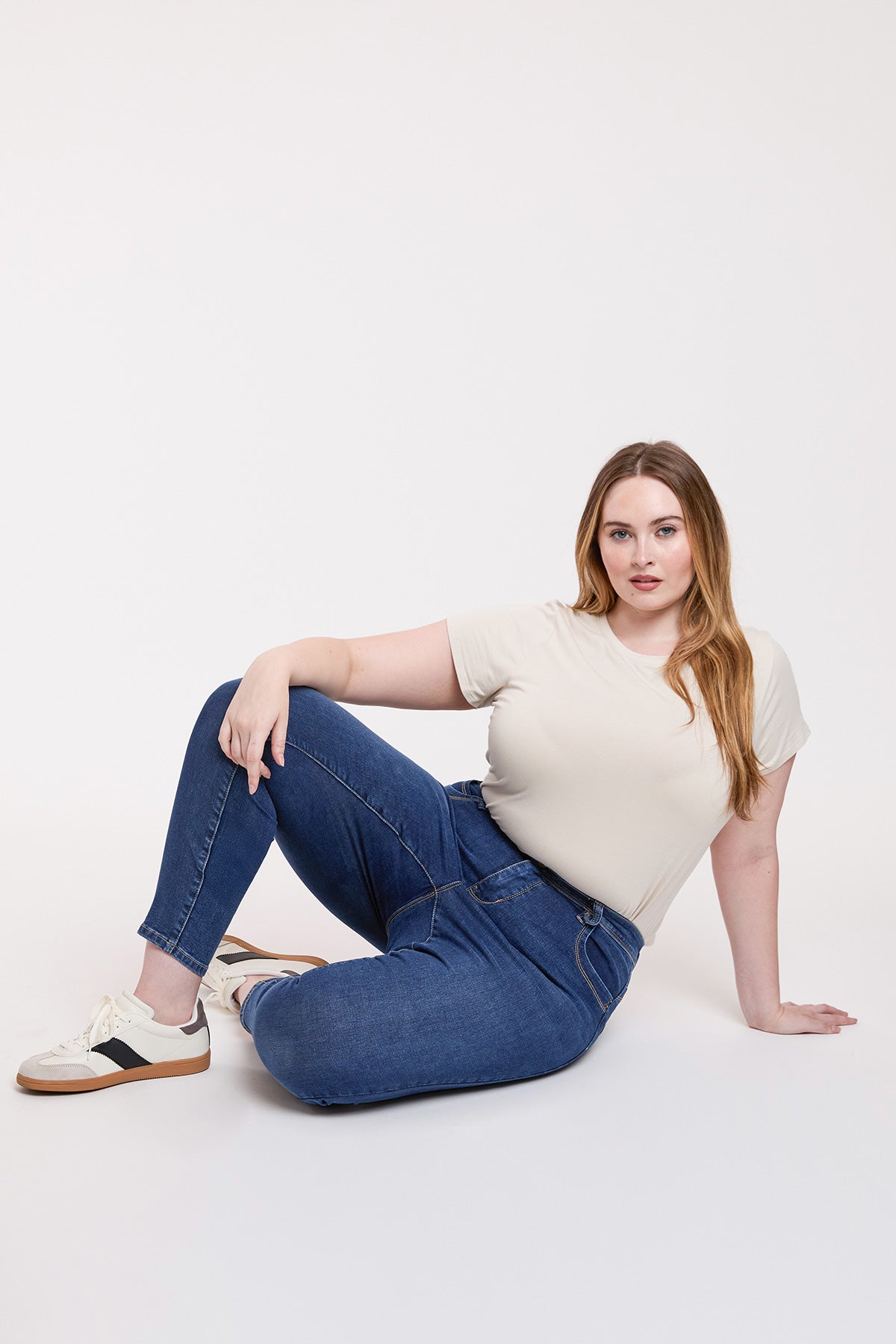 High Rise Curve Confidence WannaBettaButt Skinny Jeans