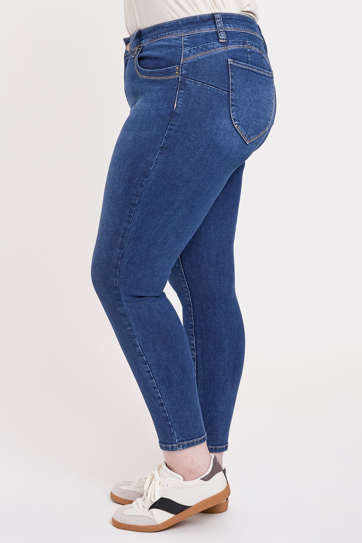High Rise Curve Confidence WannaBettaButt Skinny Jeans