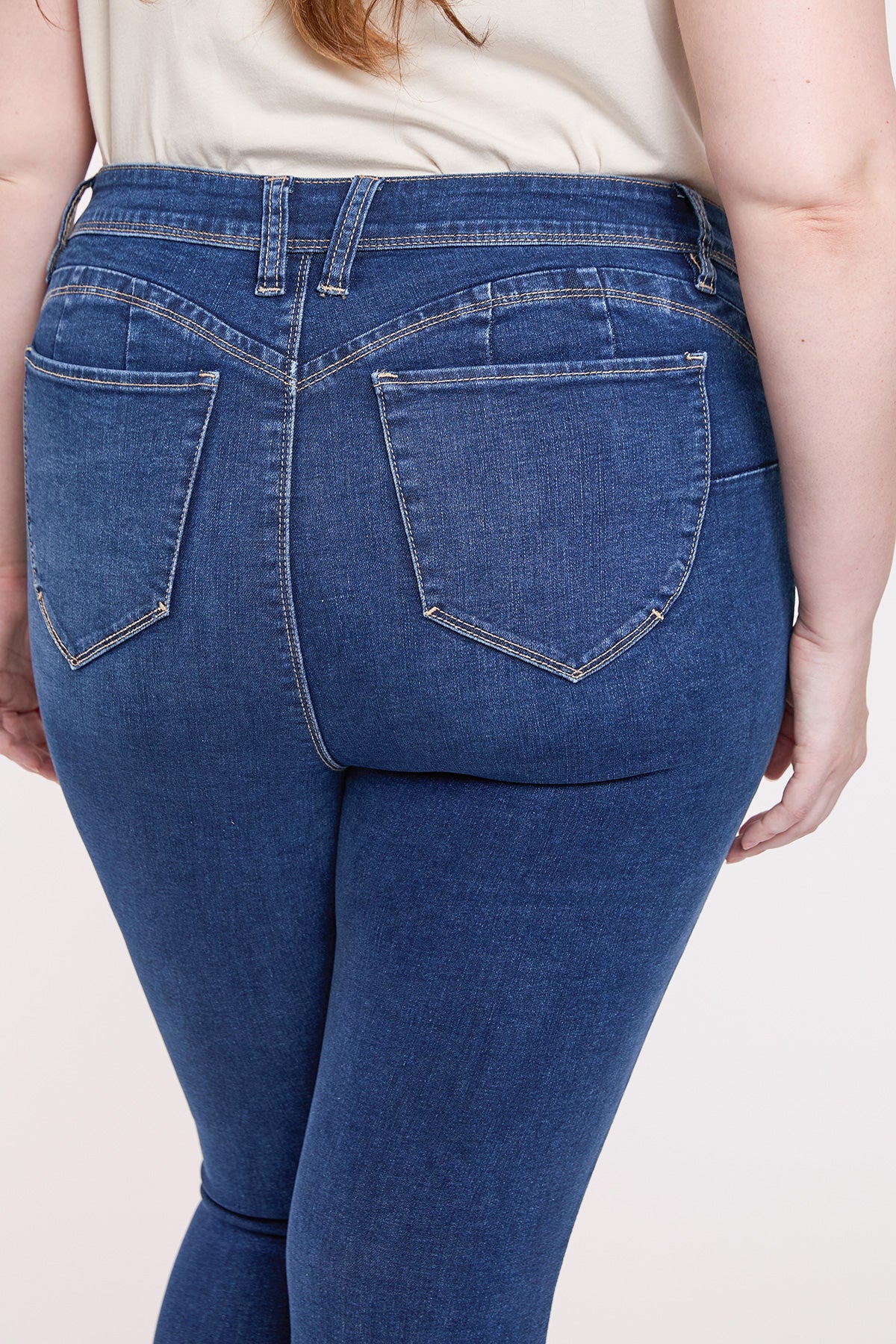 High Rise Curve Confidence WannaBettaButt Skinny Jeans