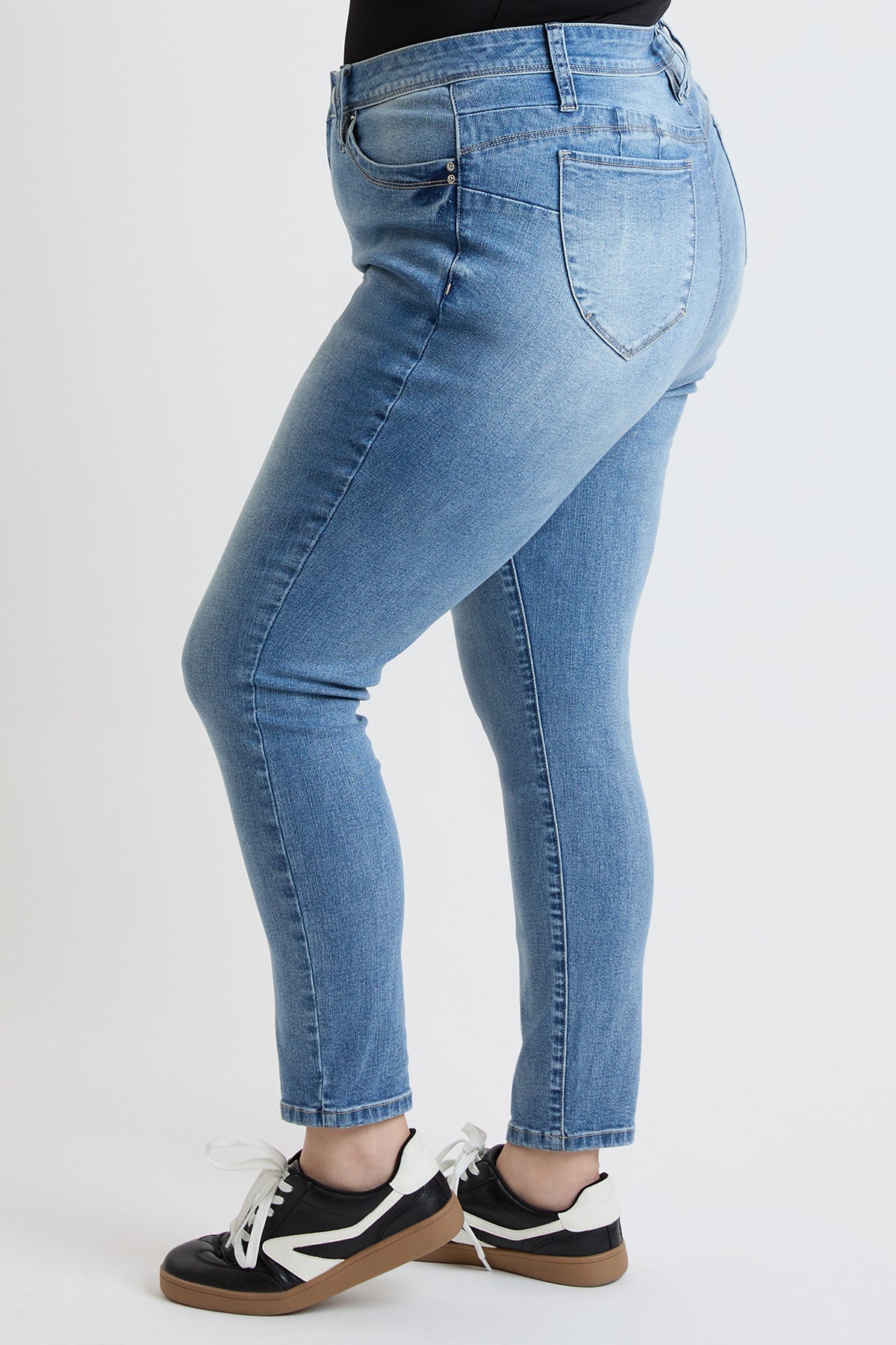High Rise Curve Confidence WannaBettaButt Skinny Jeans