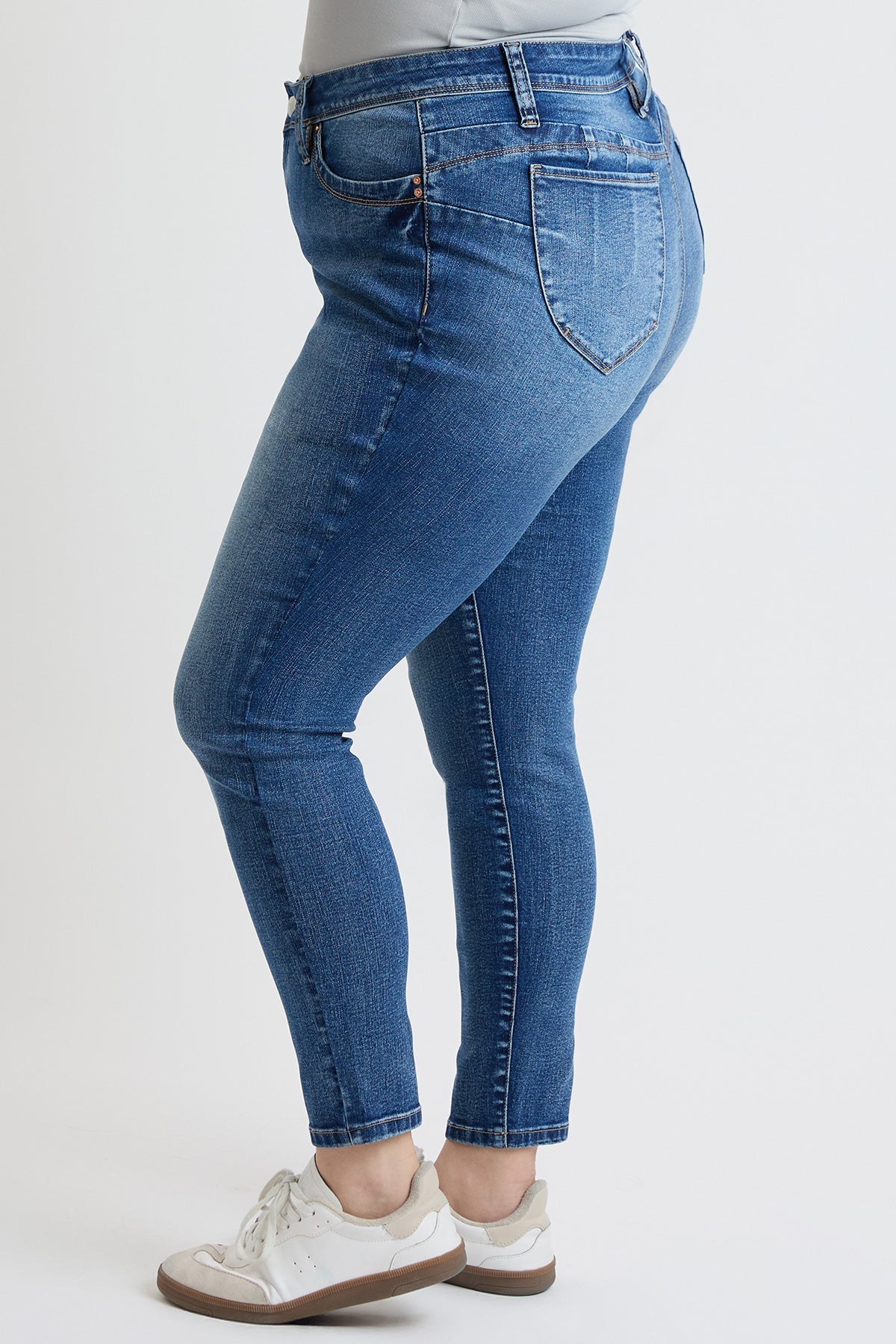 High Rise Curve Confidence WannaBettaButt Skinny Jeans