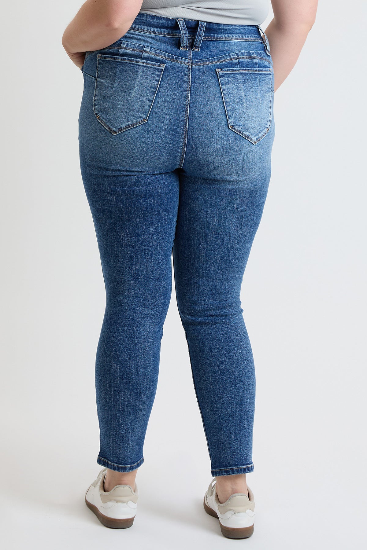 High Rise Curve Confidence WannaBettaButt Skinny Jeans
