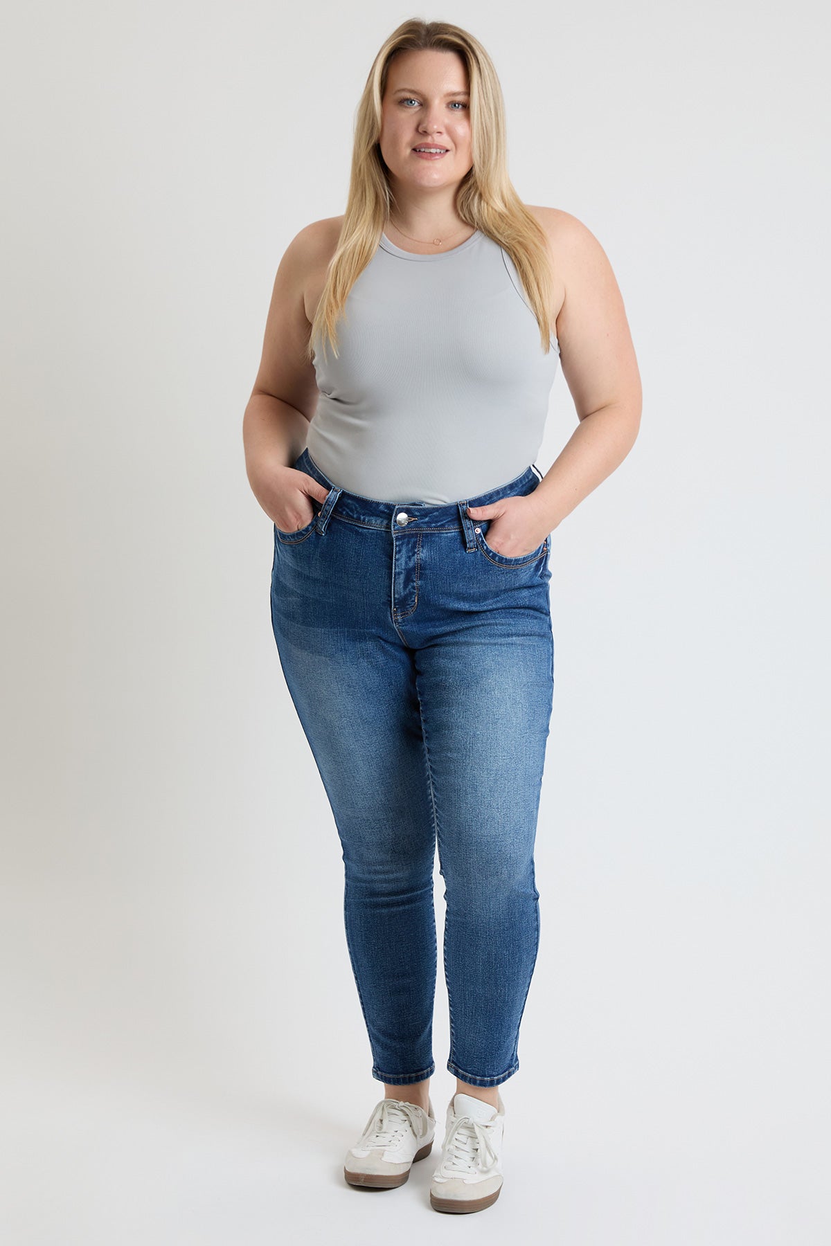 High Rise Curve Confidence WannaBettaButt Skinny Jeans