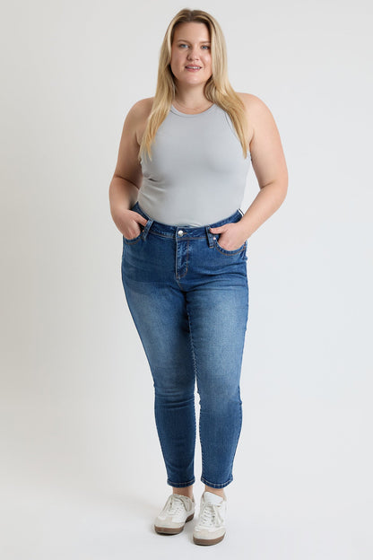 High Rise Curve Confidence WannaBettaButt Skinny Jeans