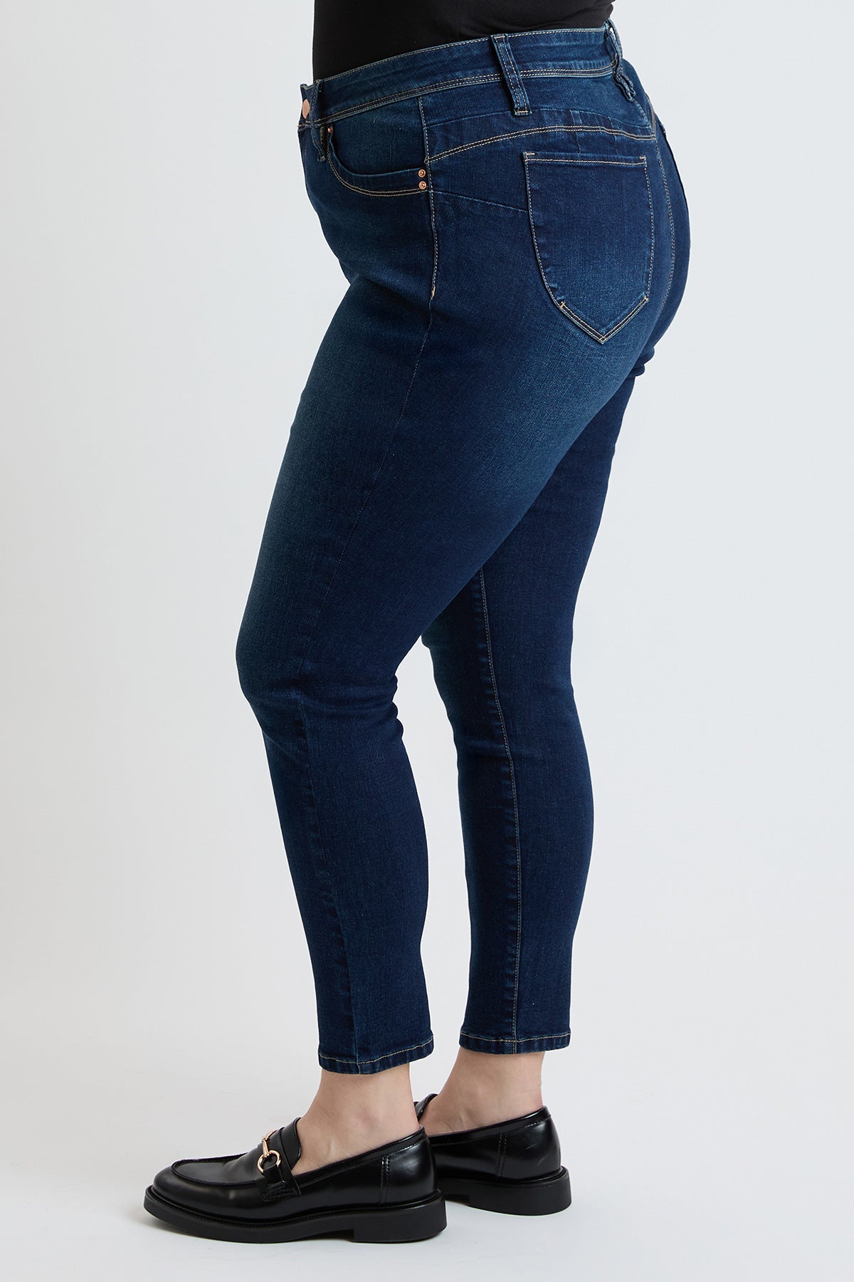 High Rise Curve Confidence WannaBettaButt Skinny Jeans