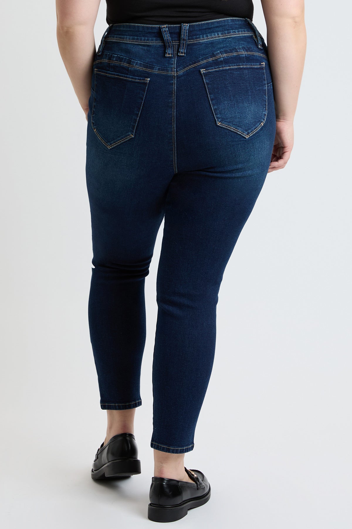 High Rise Curve Confidence WannaBettaButt Skinny Jeans