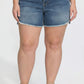 Premium Stretch Fray Hem Shorts