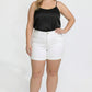 Premium Stretch Fold-Over Cuff Shorts
