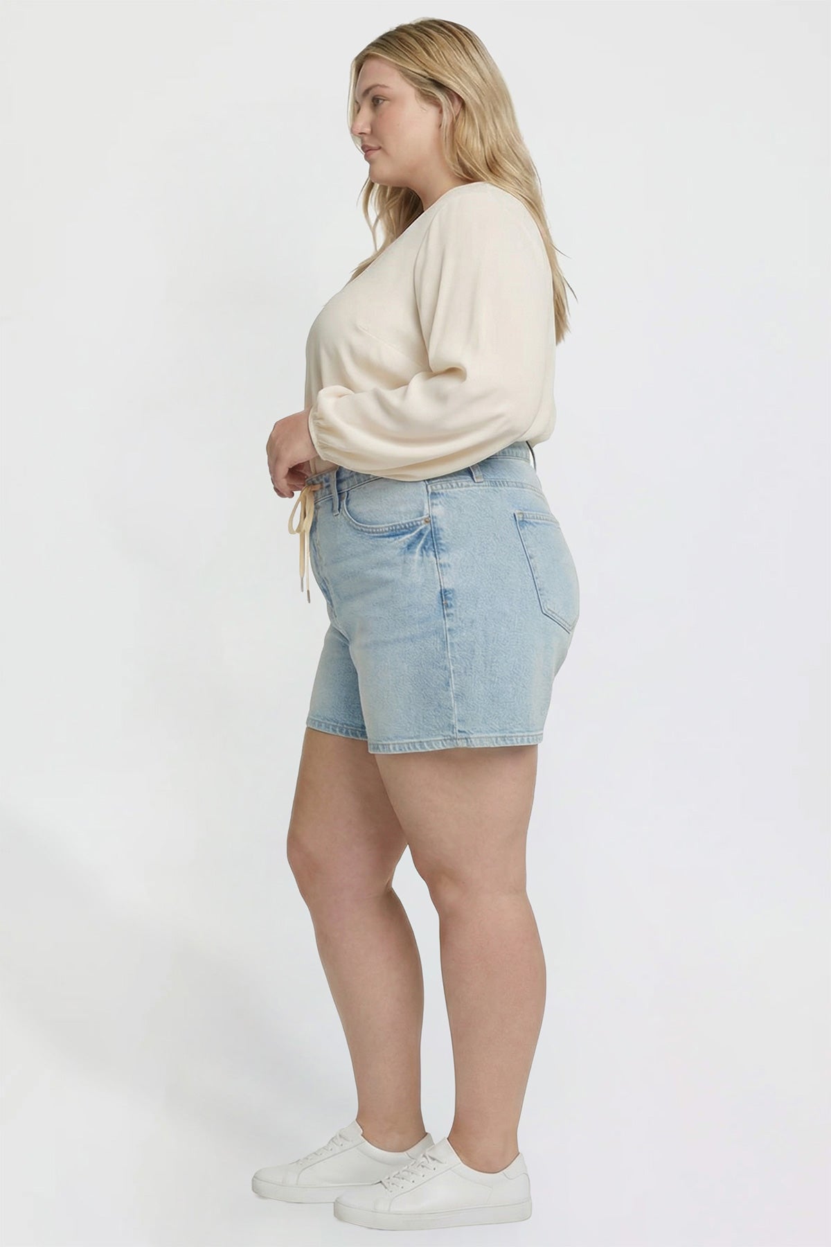 Luxe Tie Front Shorts