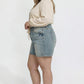 Luxe Tie Front Shorts