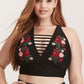 Floral High Waisted Bikini Swimsuit