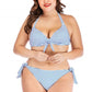 Striped Bikini Set