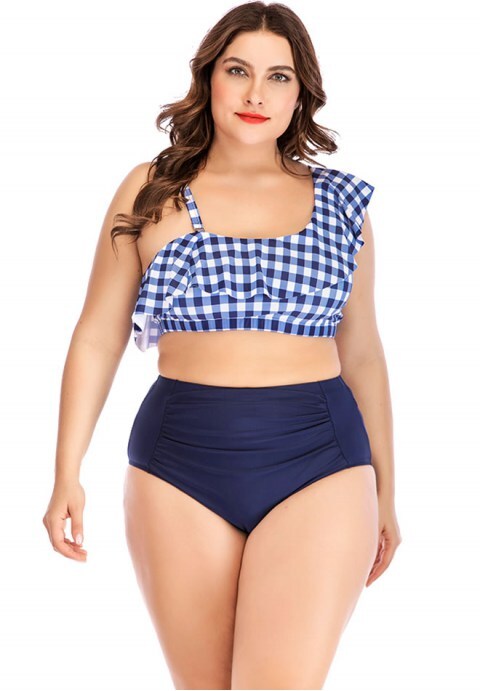 Pleated Bikini Set