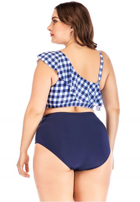 Pleated Bikini Set