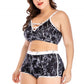 Criss-cross Two Piece Swimsuit