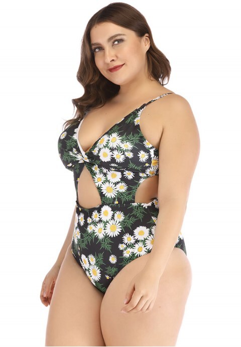 Cut-Out Bikini Set