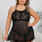 Flirty Lace Babydoll Set