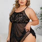 Flirty Lace Babydoll Set