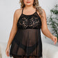 Flirty Lace Babydoll Set