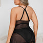 Flirty Lace Babydoll Set
