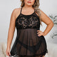 Flirty Lace Babydoll Set