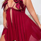 Portia Open Cup Babydoll Set