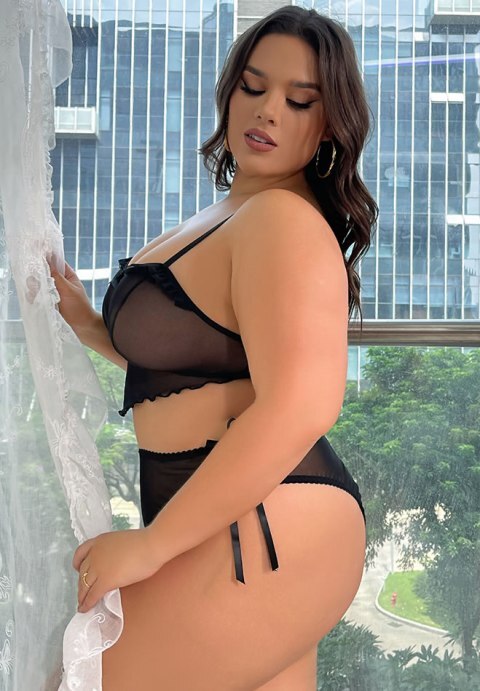 Sheer To Stay Bra Set