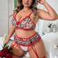 "Secret Garden Bra Set