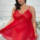 Savannah Sheer Babydoll Set