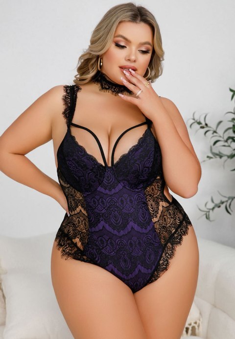 Midnight Maven Lace Teddy
