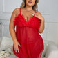 Wanna Fall In Love Lace Babydoll