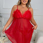 Wanna Fall In Love Lace Babydoll