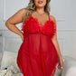 Wanna Fall In Love Lace Babydoll