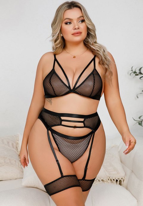 Never Ending Love Mesh Garter 3 Piece Set