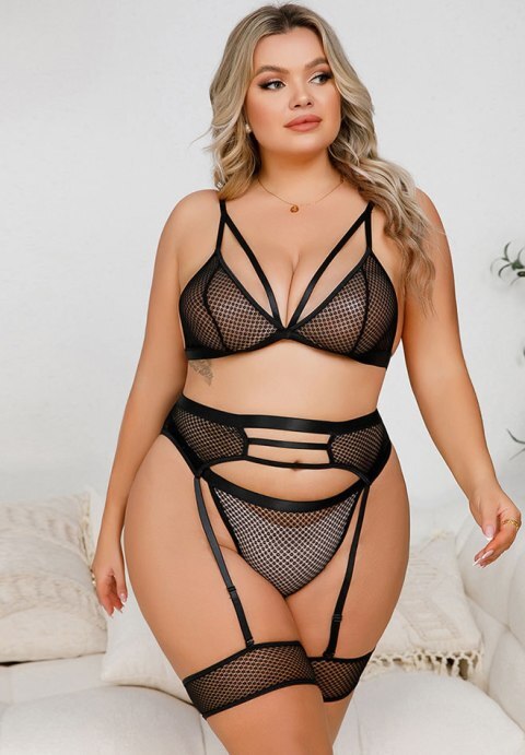 Never Ending Love Mesh Garter 3 Piece Set