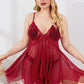 Abelina Lace Babydoll Set