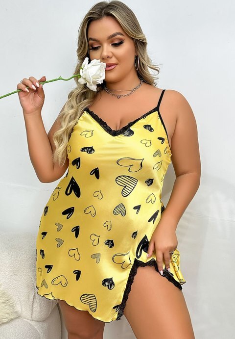 Soft Kisses Satin Babydoll