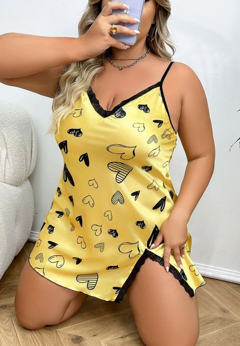 Soft Kisses Satin Babydoll