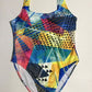 Geometric Printed One Piece Swimsuit