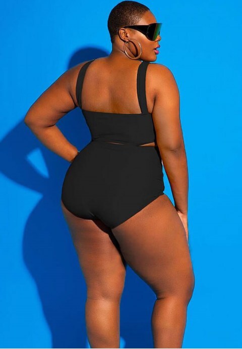 Cutout Strappy One Piece Swimsuit