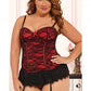 Floral Lace Bustier