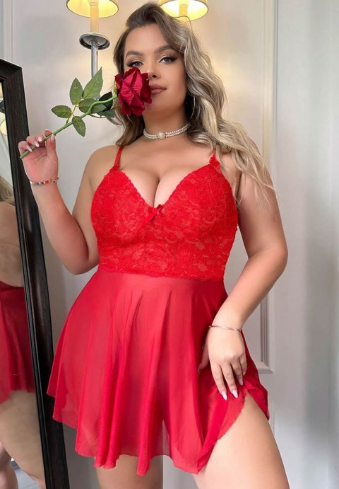 All For Me Lace Babydoll
